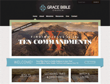 Tablet Screenshot of begrace.org
